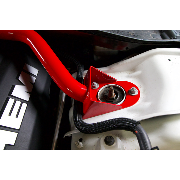 FRONT STRUT BRACE FOR CHARGER/CHALLENGER/300 POWDER COATED RED Khaos
