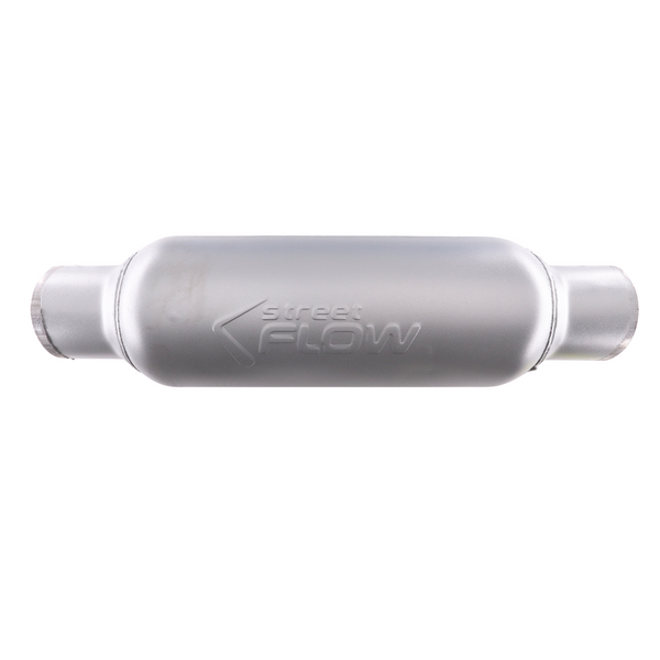 Street Flow Muffler Bullet Style 3 Chamber 3" I.D In and Out Aluminized