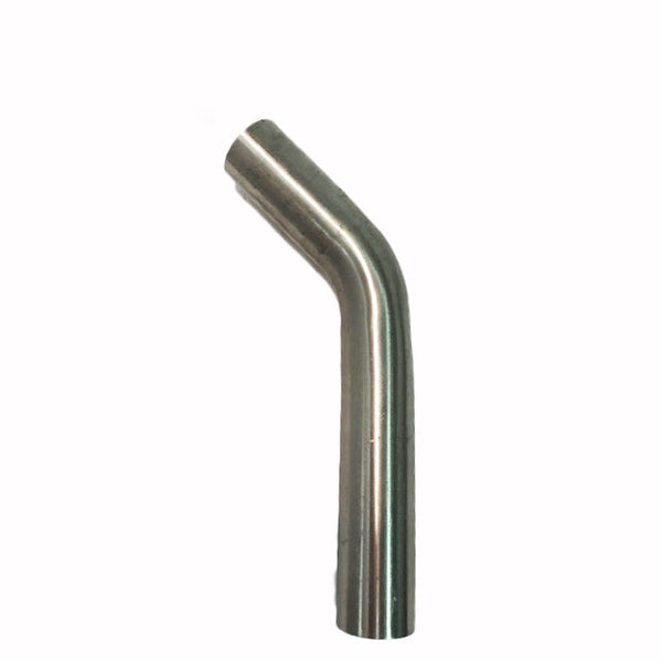 1 5/8" 45 Degree 304 Stainless Steel 16GA. 45 Degree Mandrel Bend